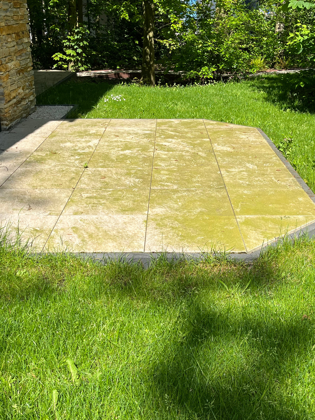Für Terrassenplatten