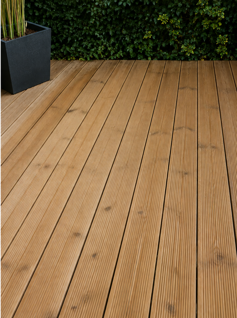 Für Begrünte Holzterrasse